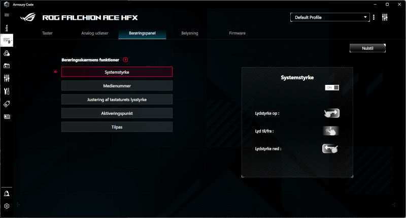 Kompaktes 65 Speednova schnelles ASUS ROG Falchion Ace HFX magnetisches Dual-USB.png